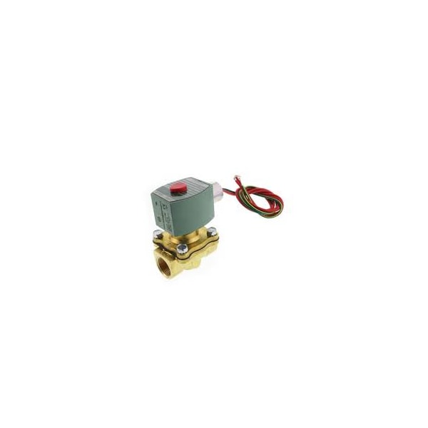Asco Solenoid Valve, 2-Way, Normally Closed, 3/4" Pipe Size 8222G095 - main